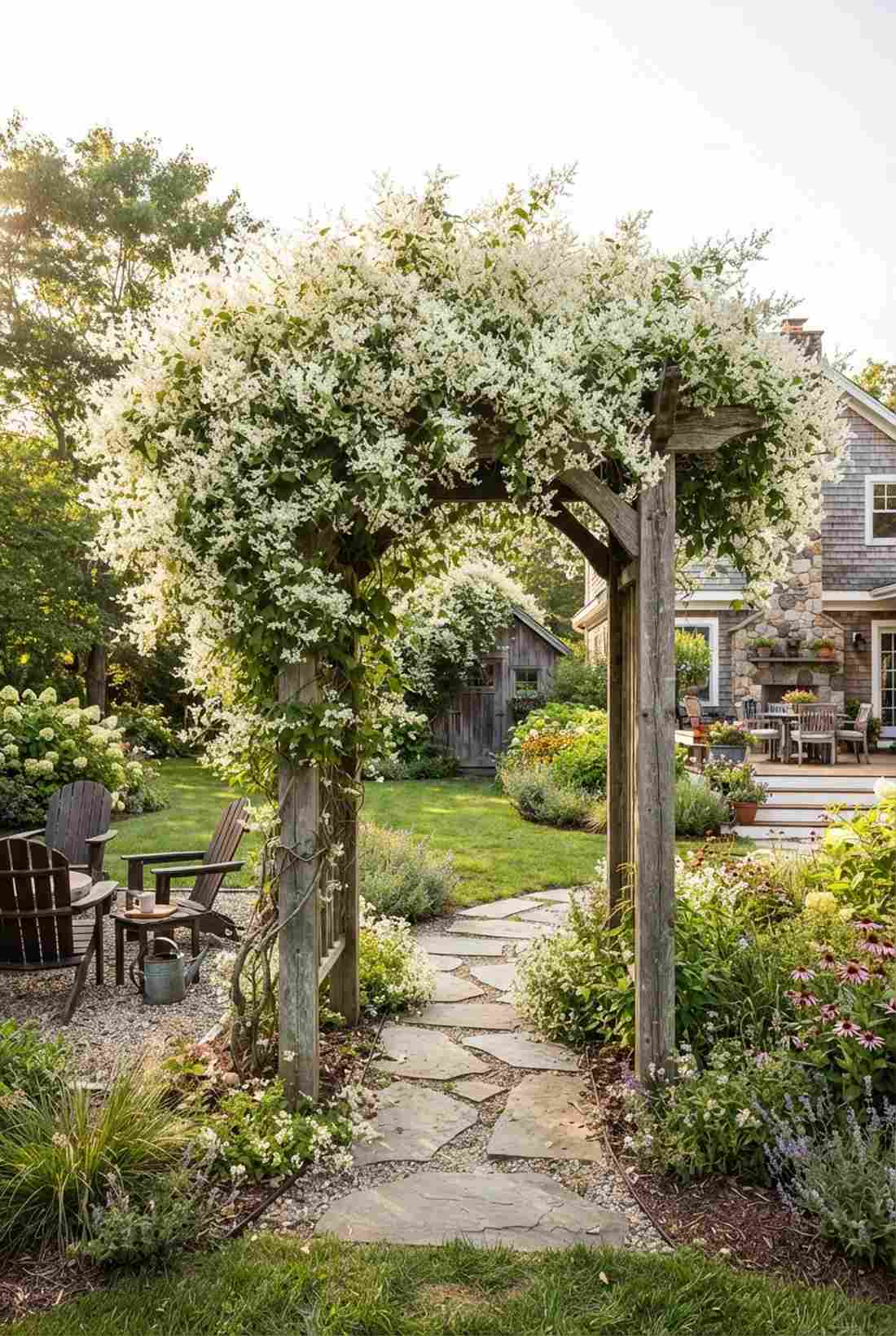 silver lace vine