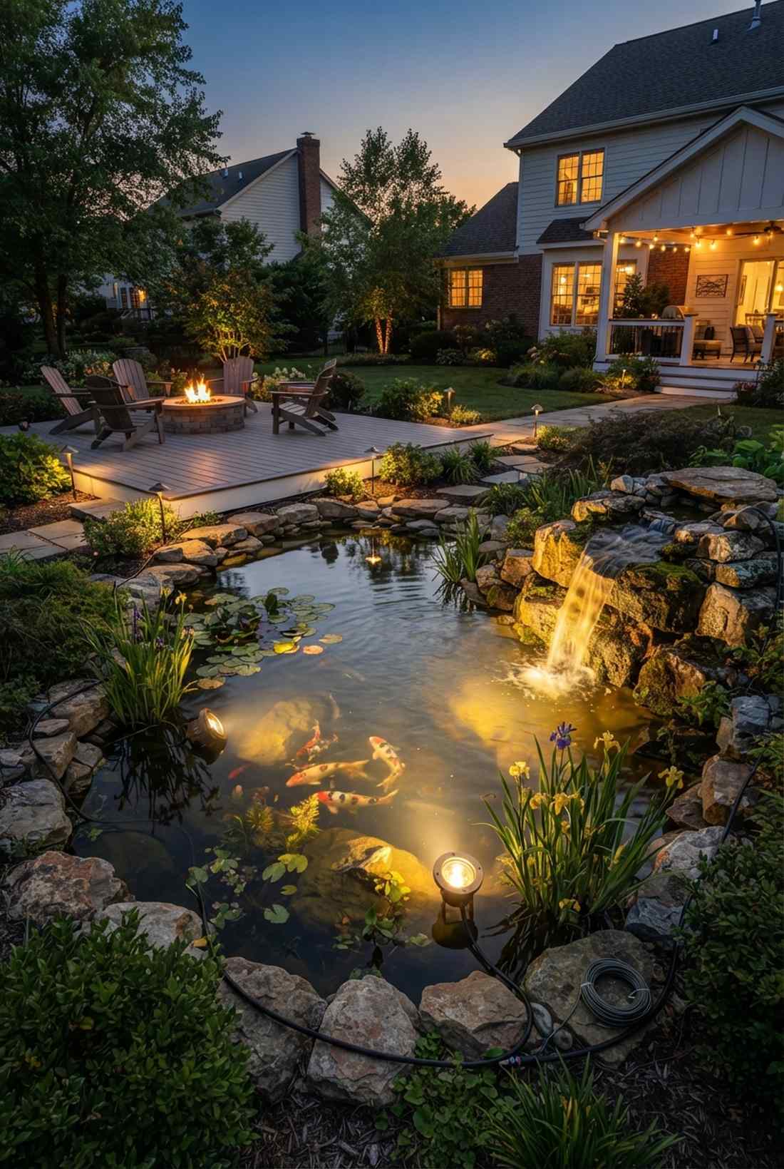 submersible pond lights