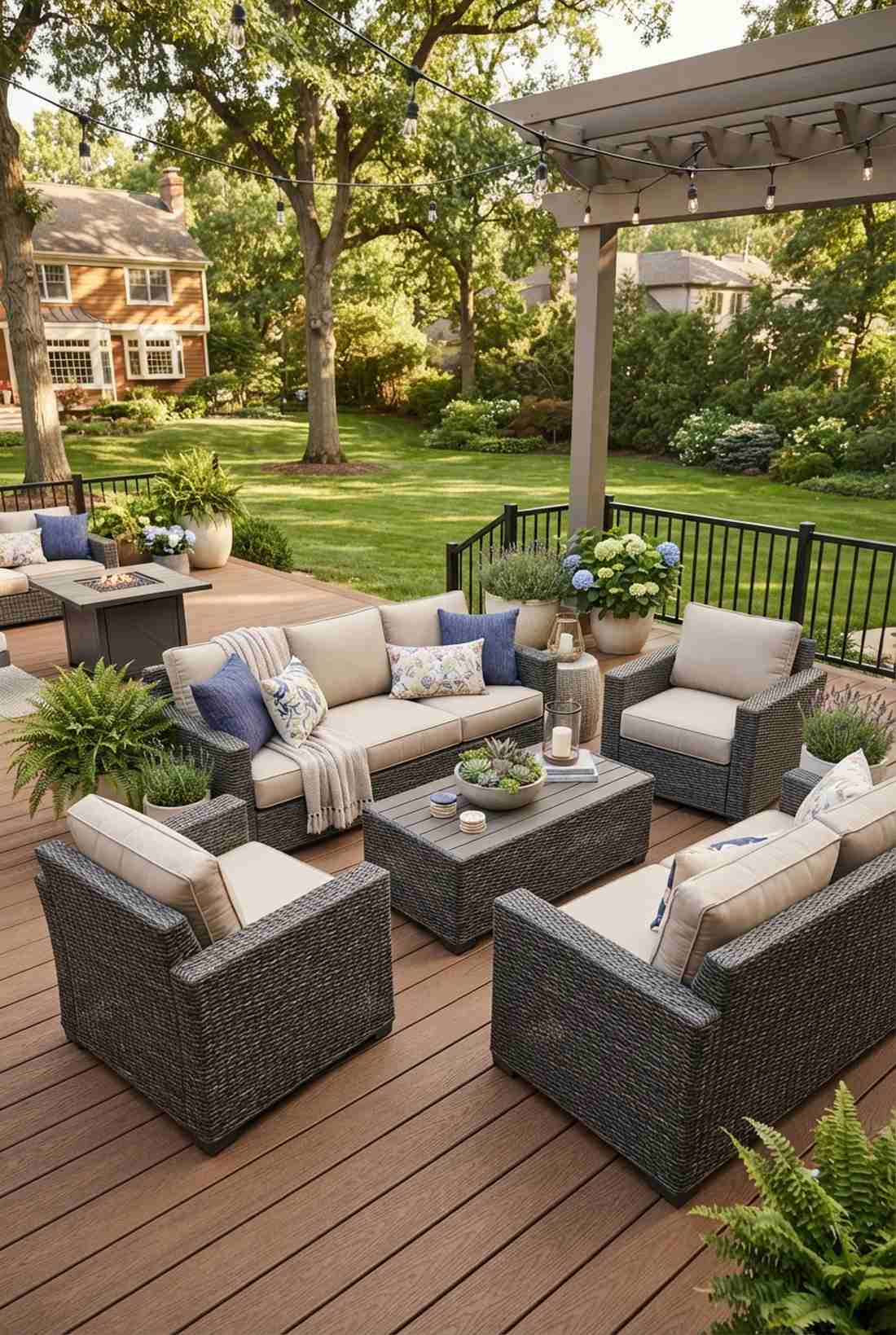 all weather wicker conversation set