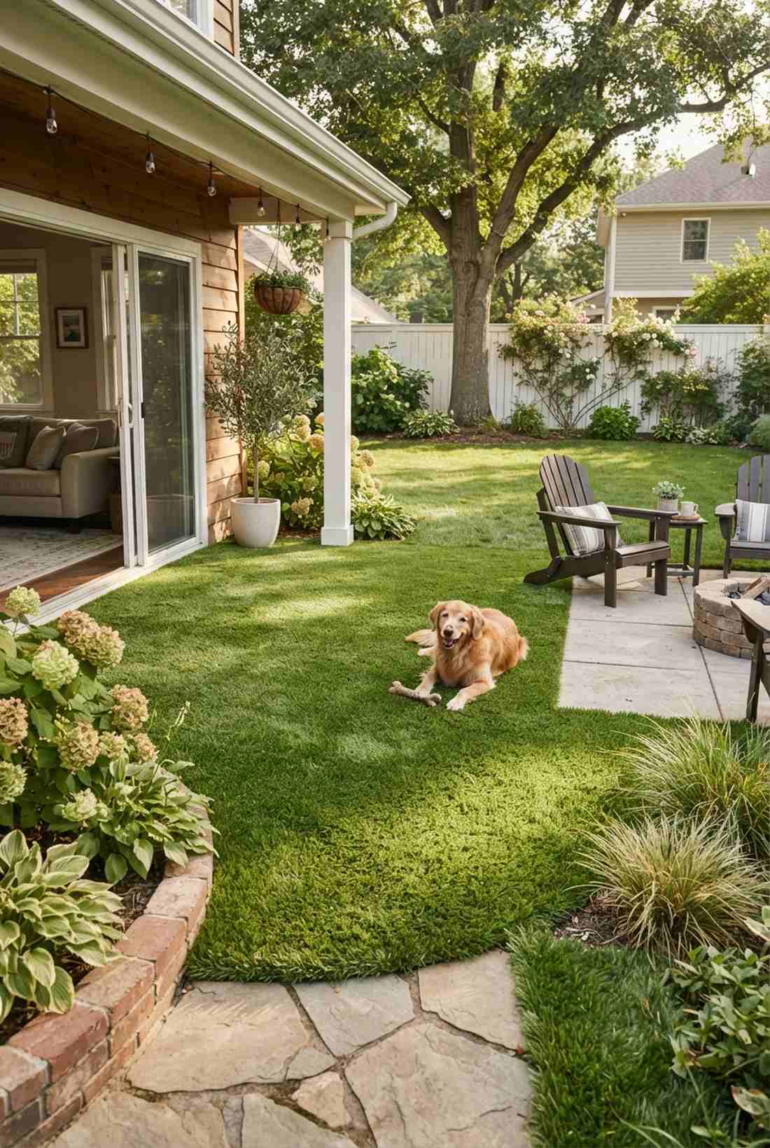 artificial turf installation