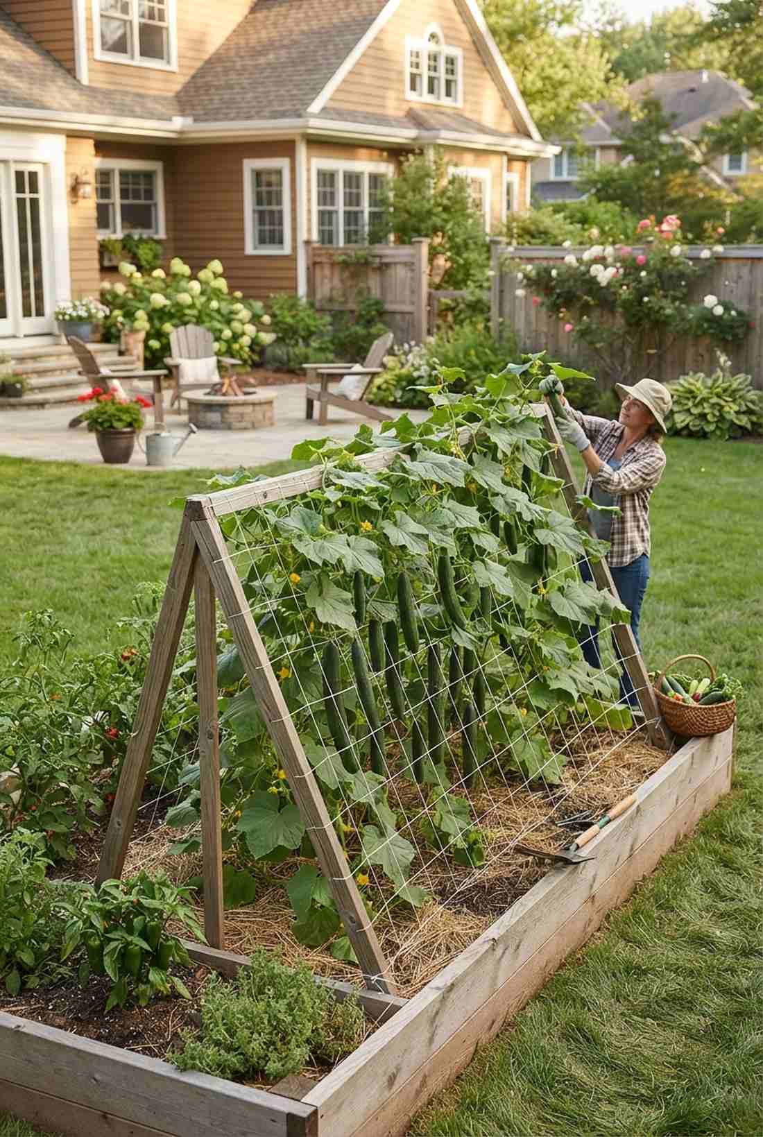 bean teepees
