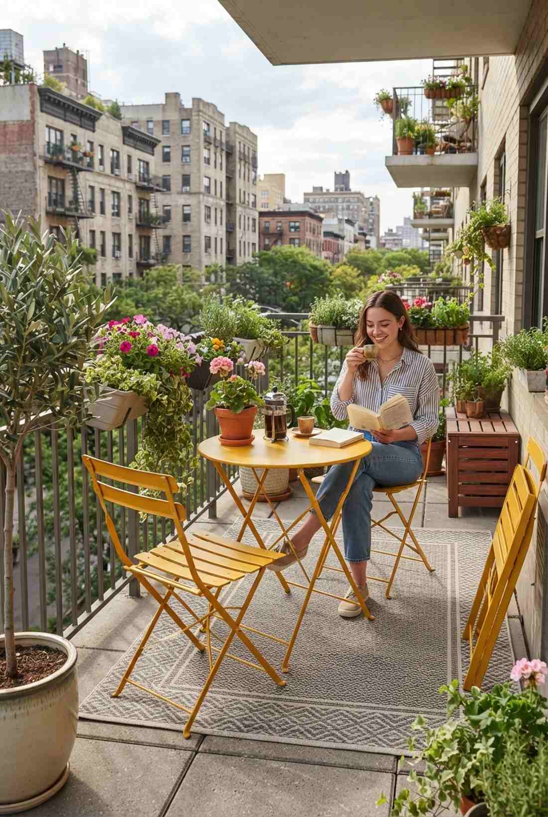 bistro folding chair set