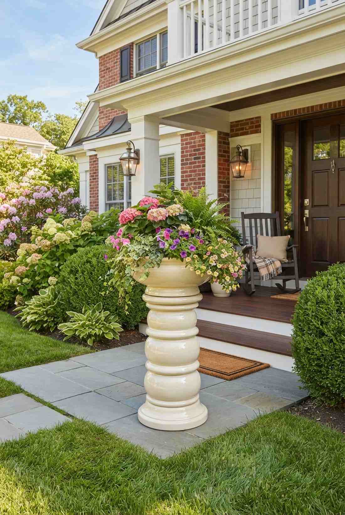 ceramic pedestal multi tier