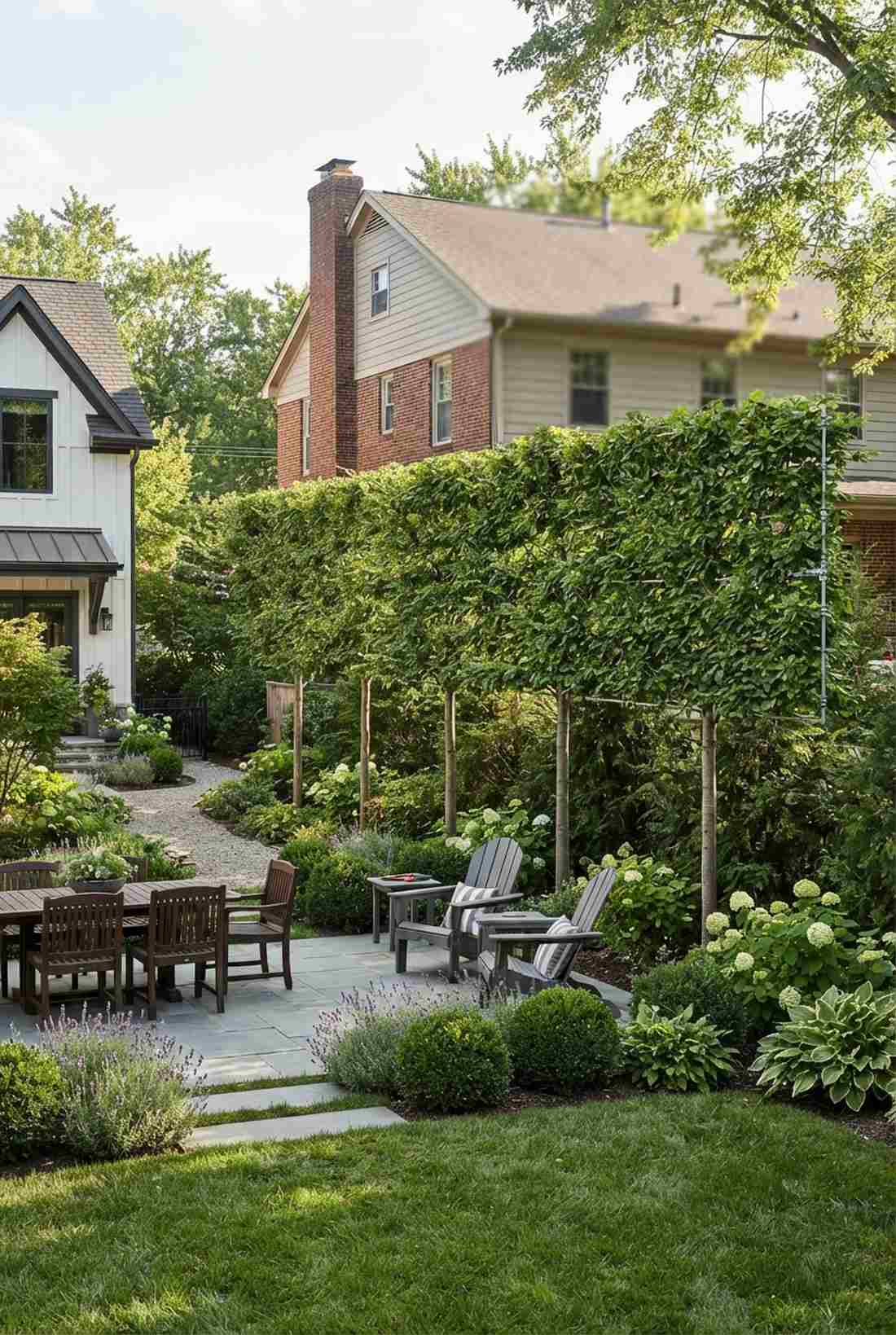 gabion wall pocket gardens