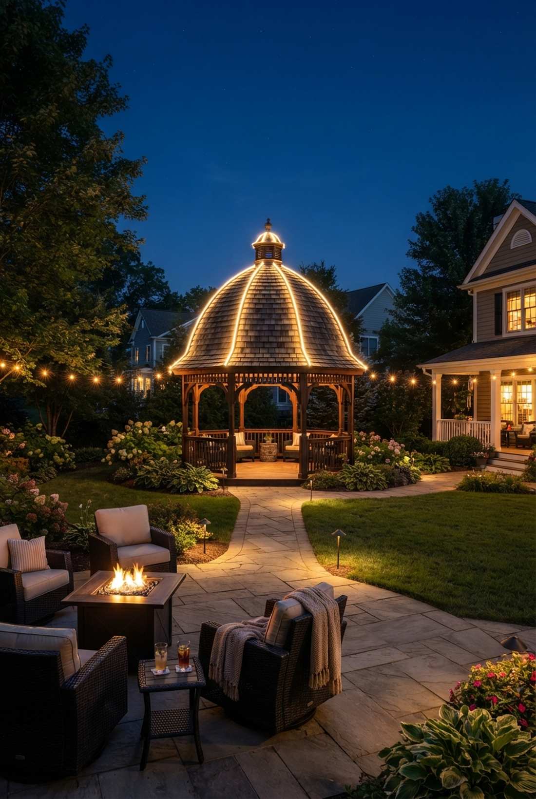 gazebo dome outline