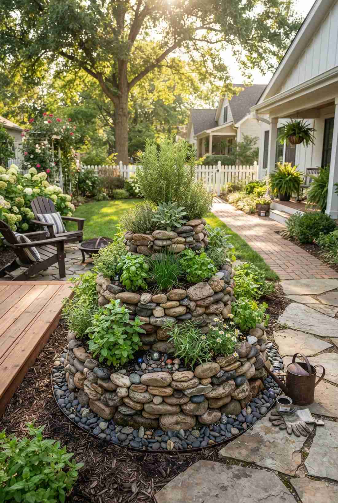herb spiral tower