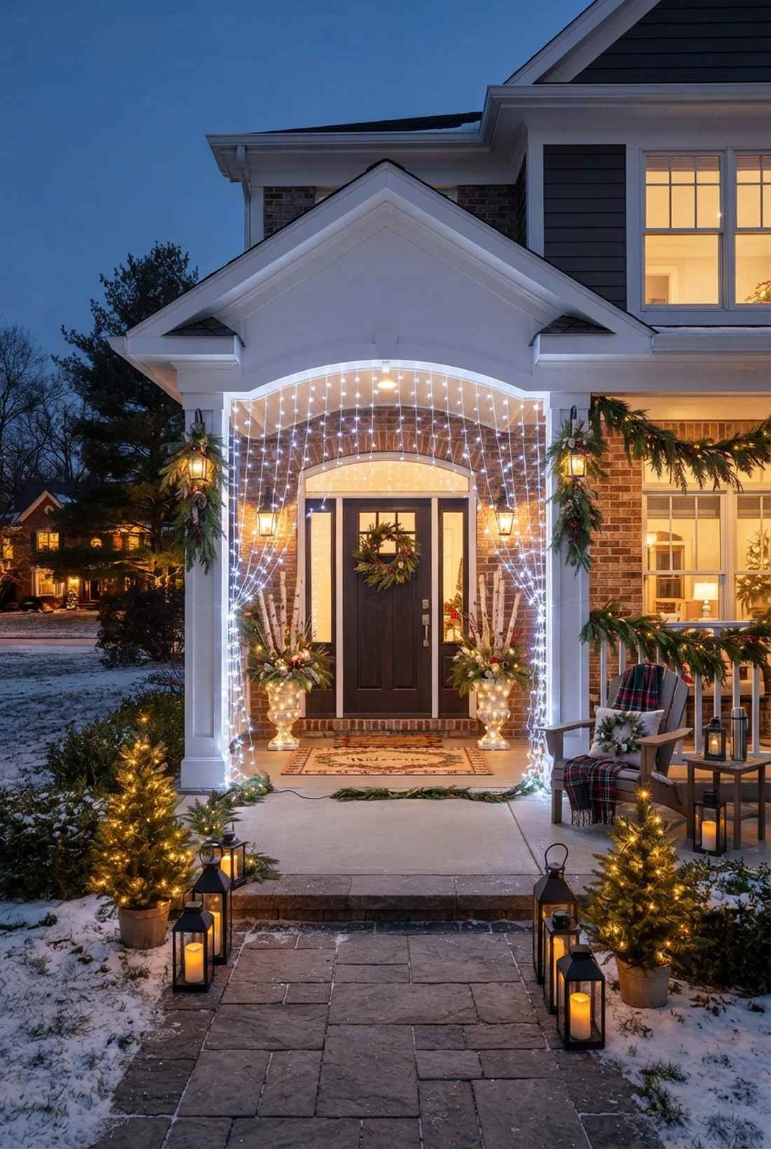 holiday entrance curtains