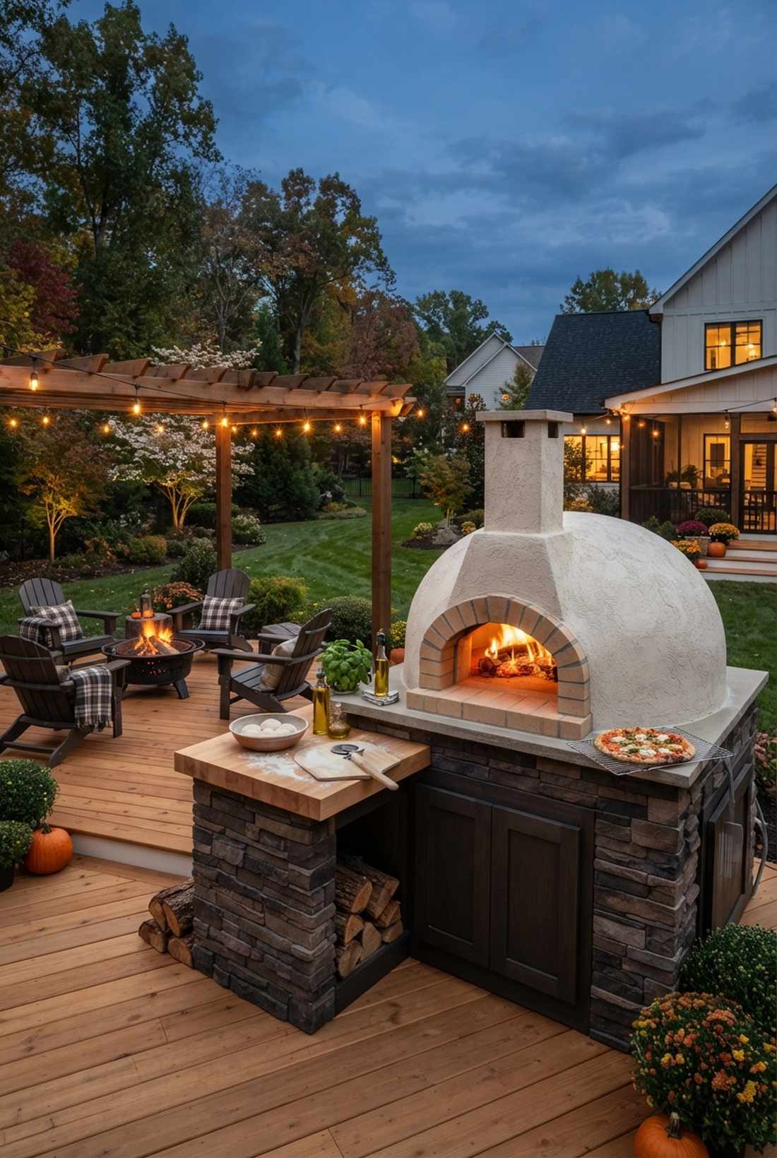 pizza oven stations