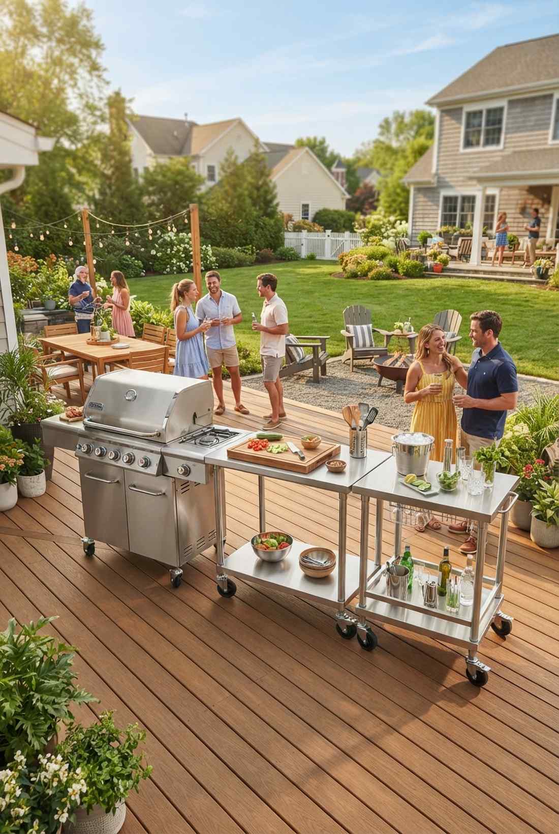 rolling cart system