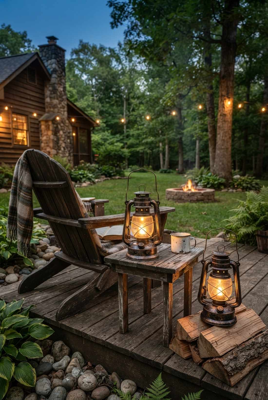 vintage camping lanterns