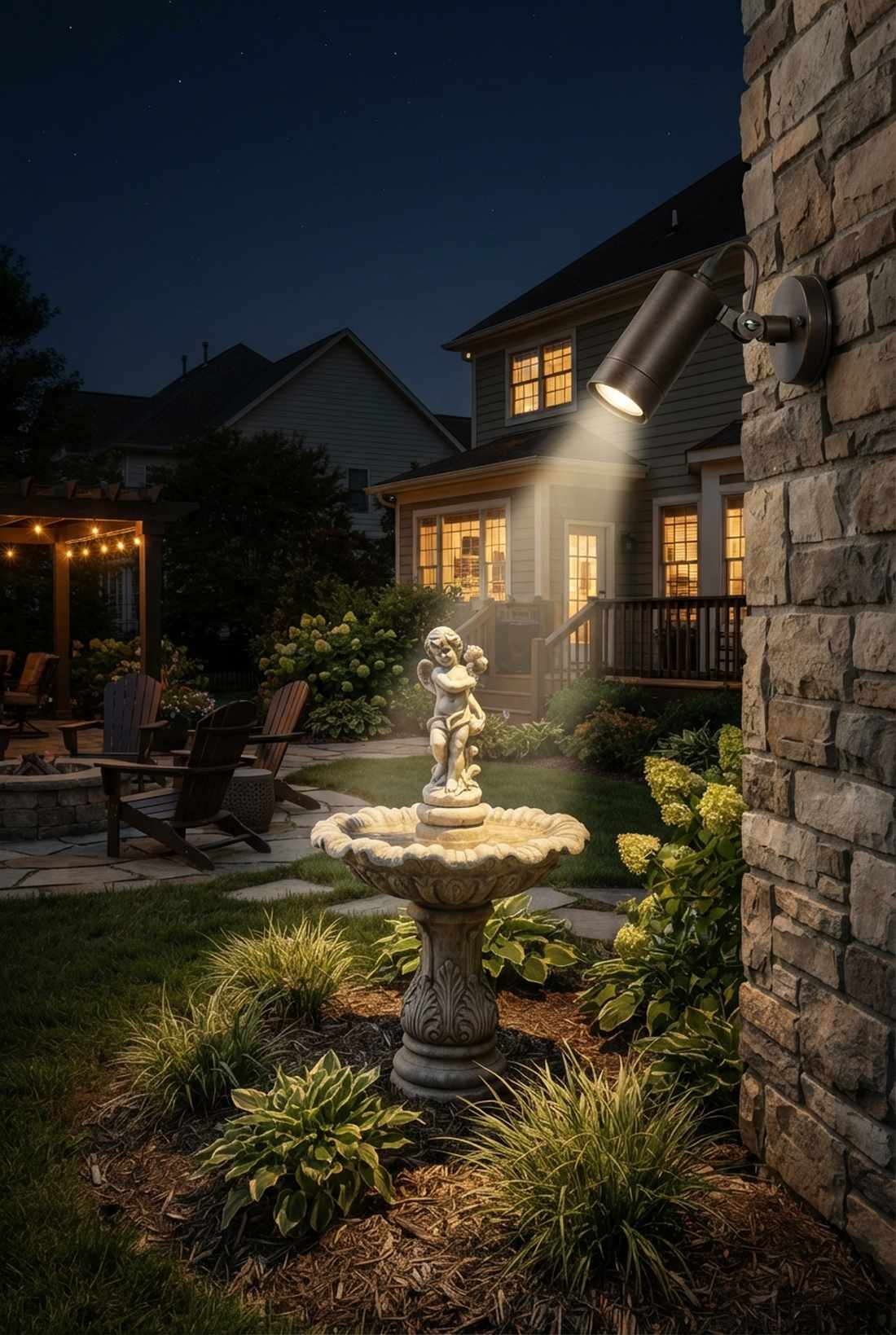 adjustable spotlight wall mount