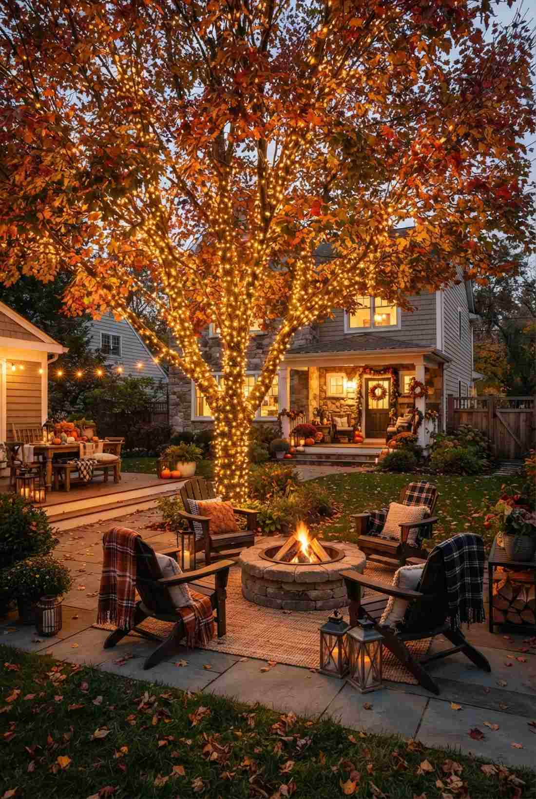 autumn transition lighting