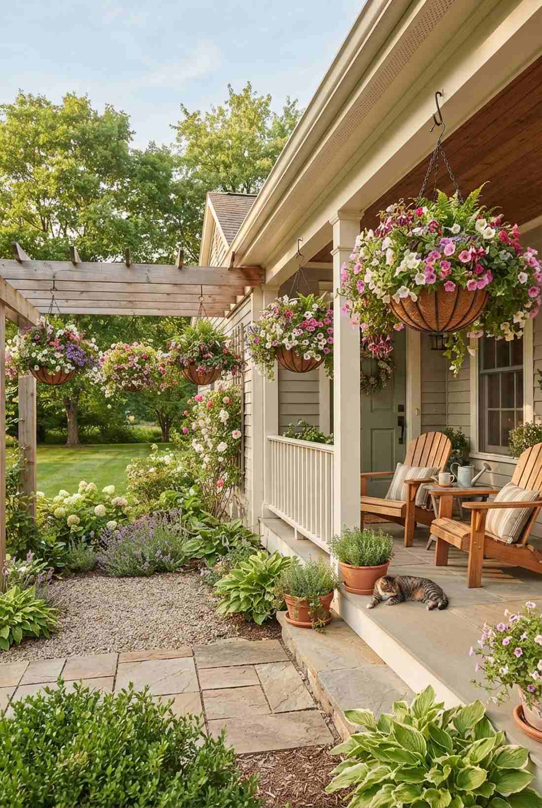 hanging basket displays