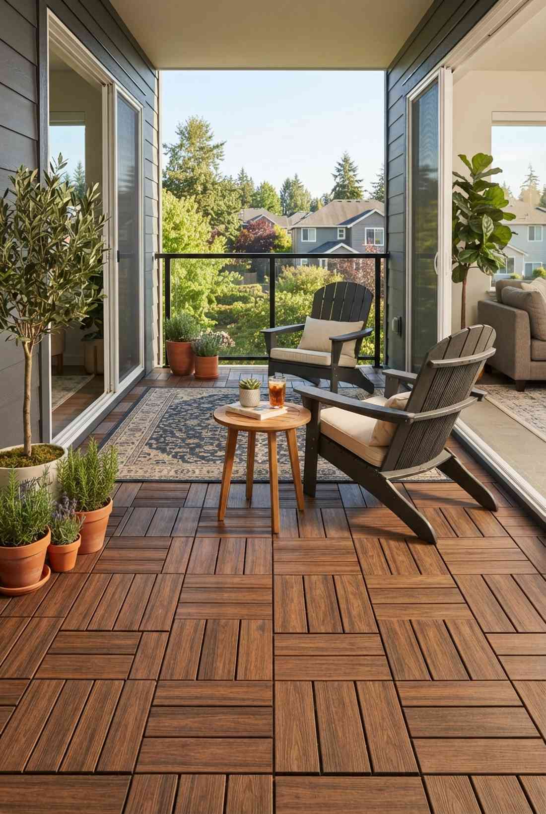 interlocking deck tiles