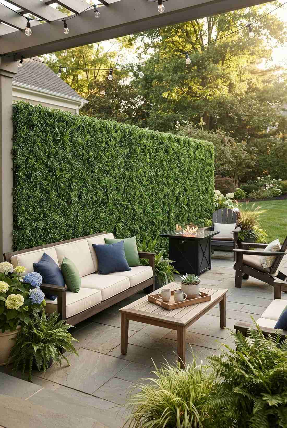 living green screen panels