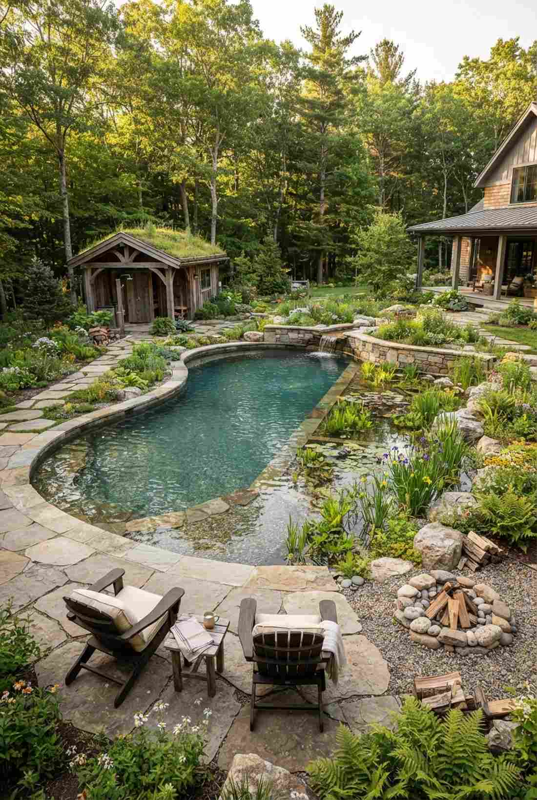natural swimming pool