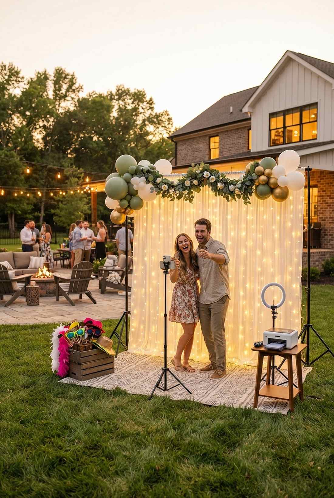 party backdrop walls
