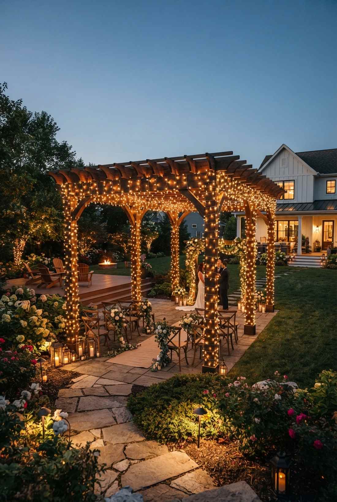 pergola and gazebo draping