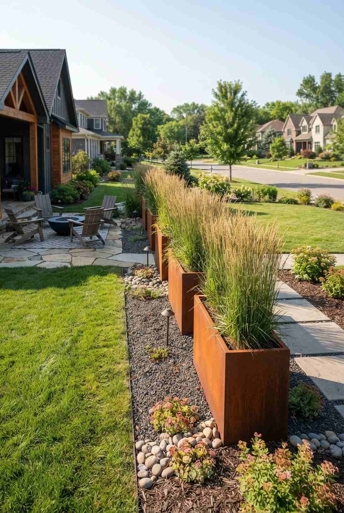 property line boundary markers