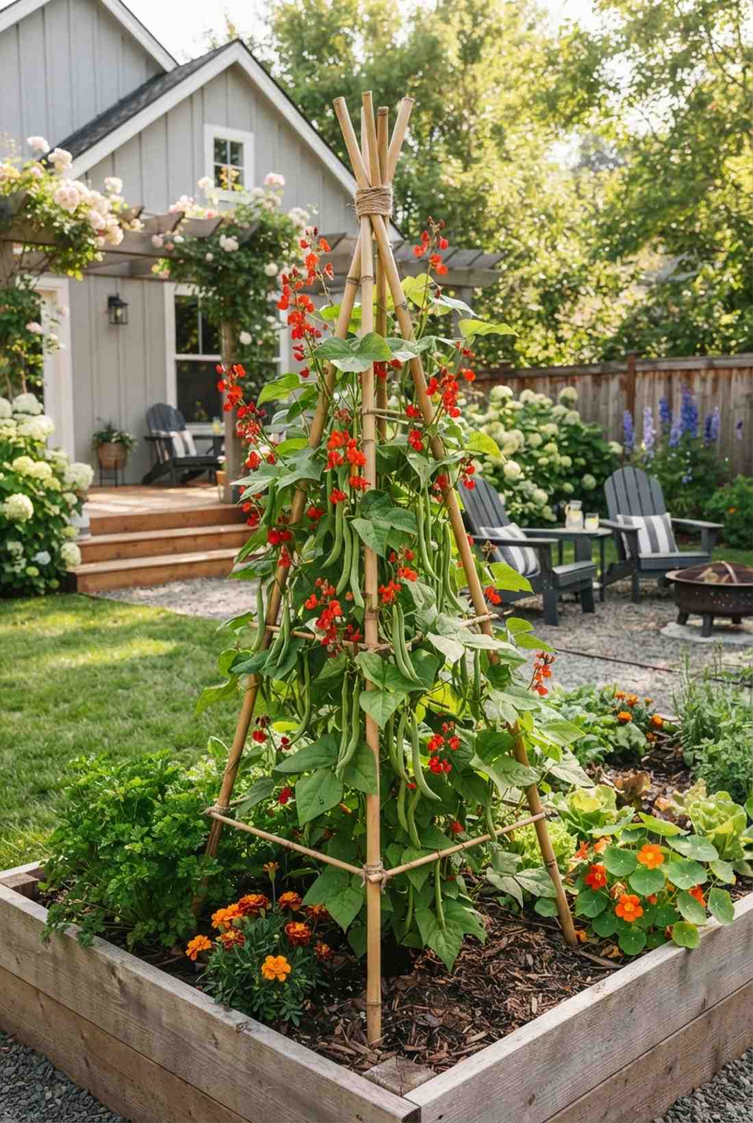 scarlet runner bean