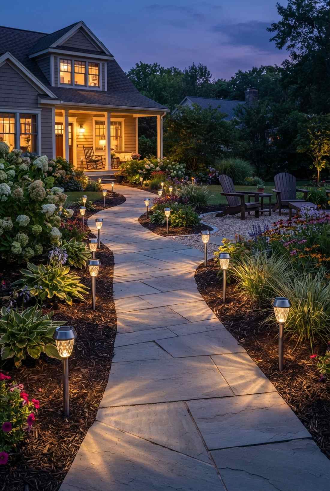 solar pathway stake lights