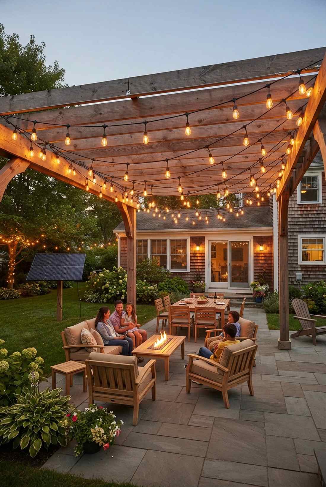 solar string lights