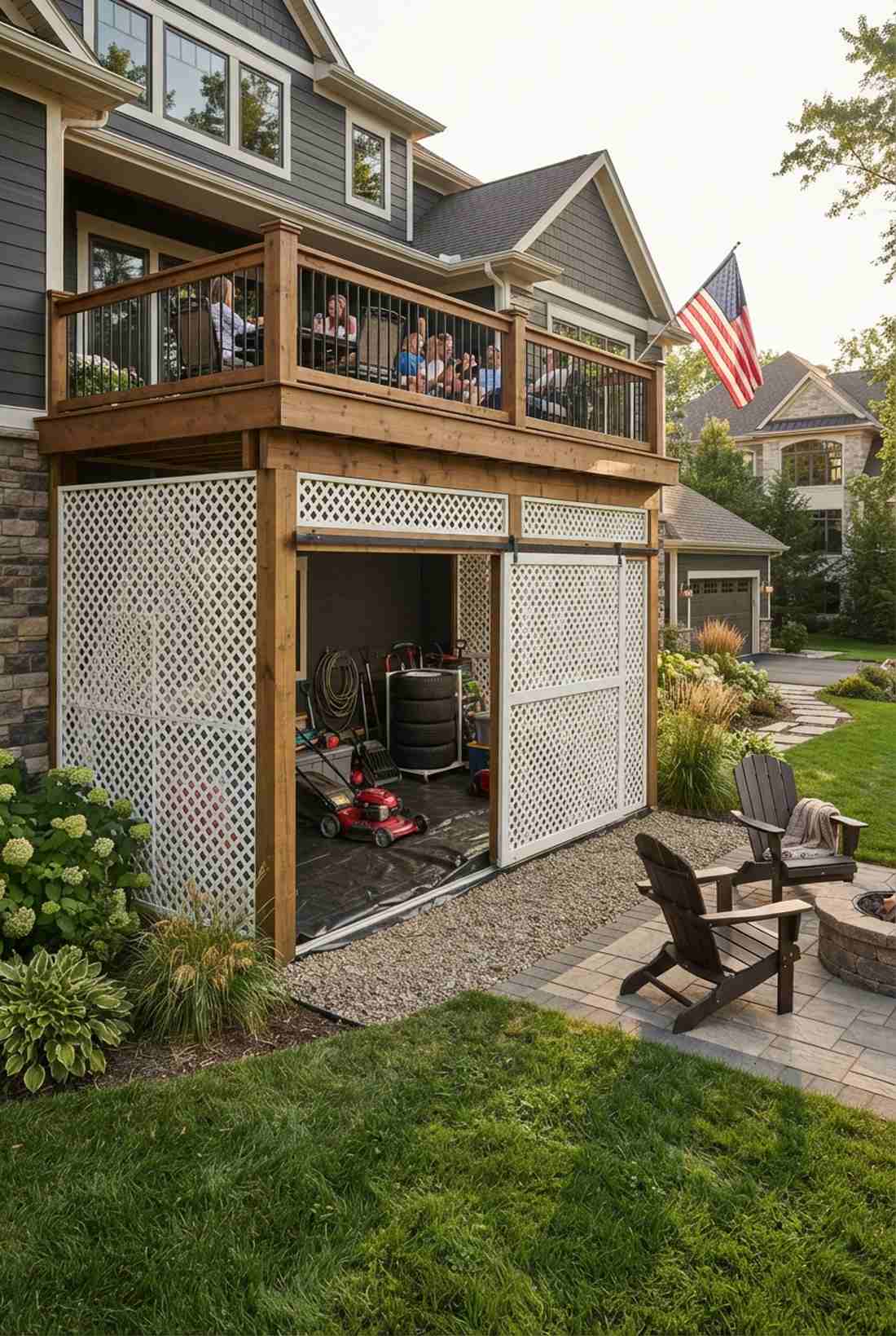 under deck storage