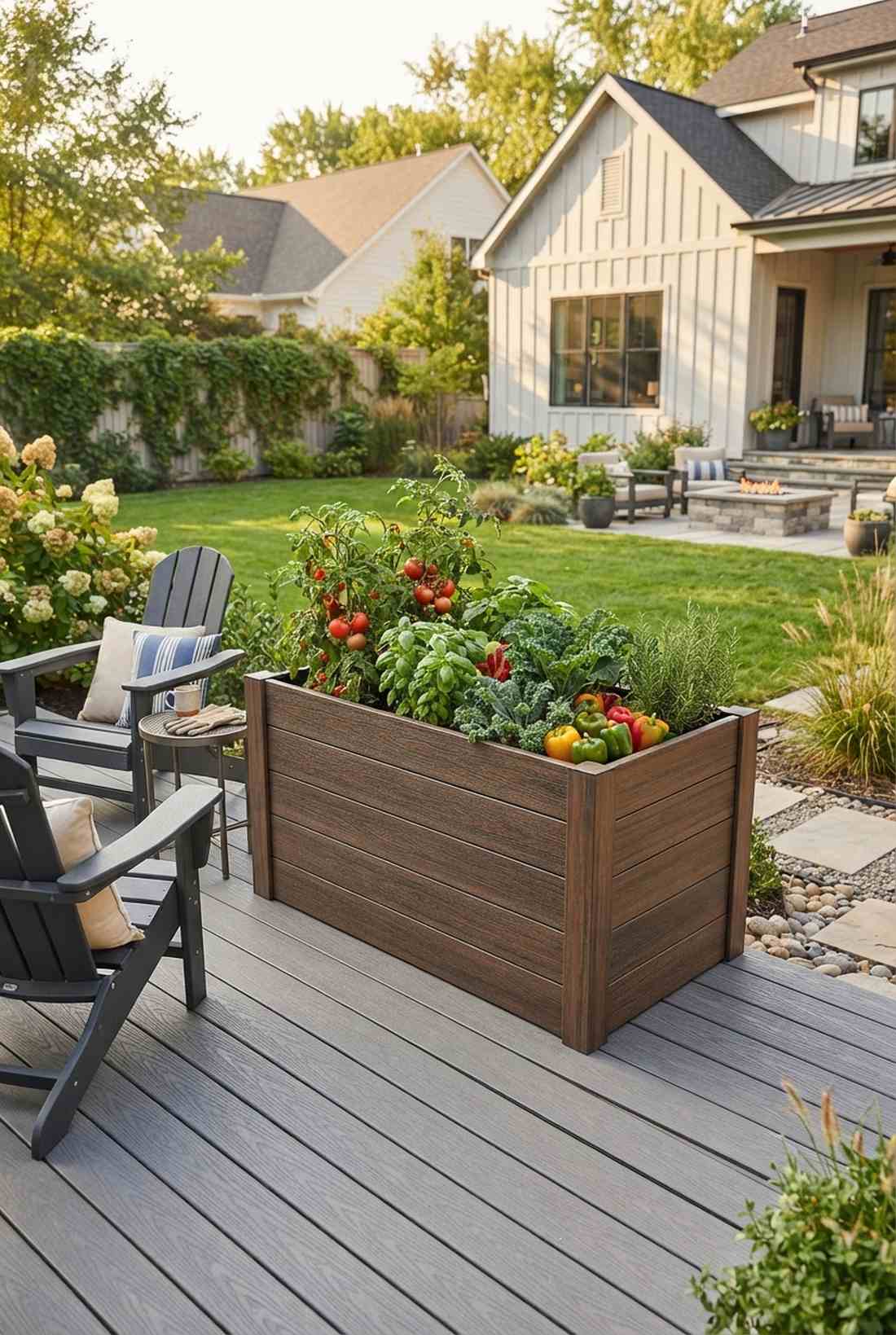 composite woodcrete plank