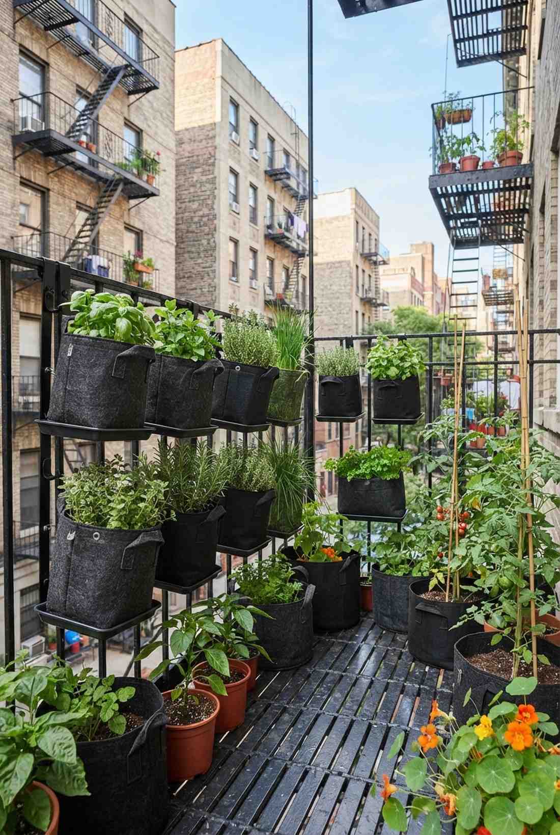 fire escape micro garden