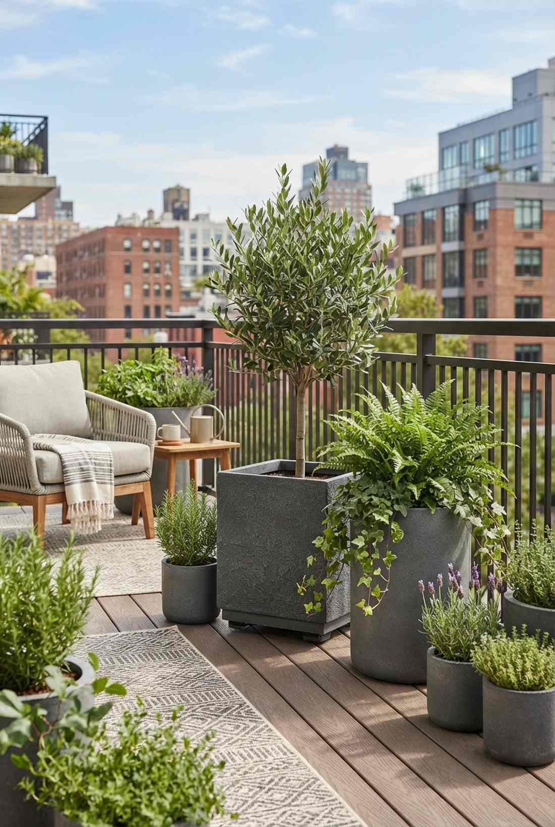 lightweight resin planters