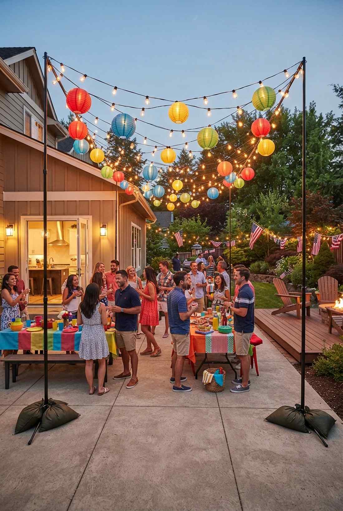 party canopy celebration