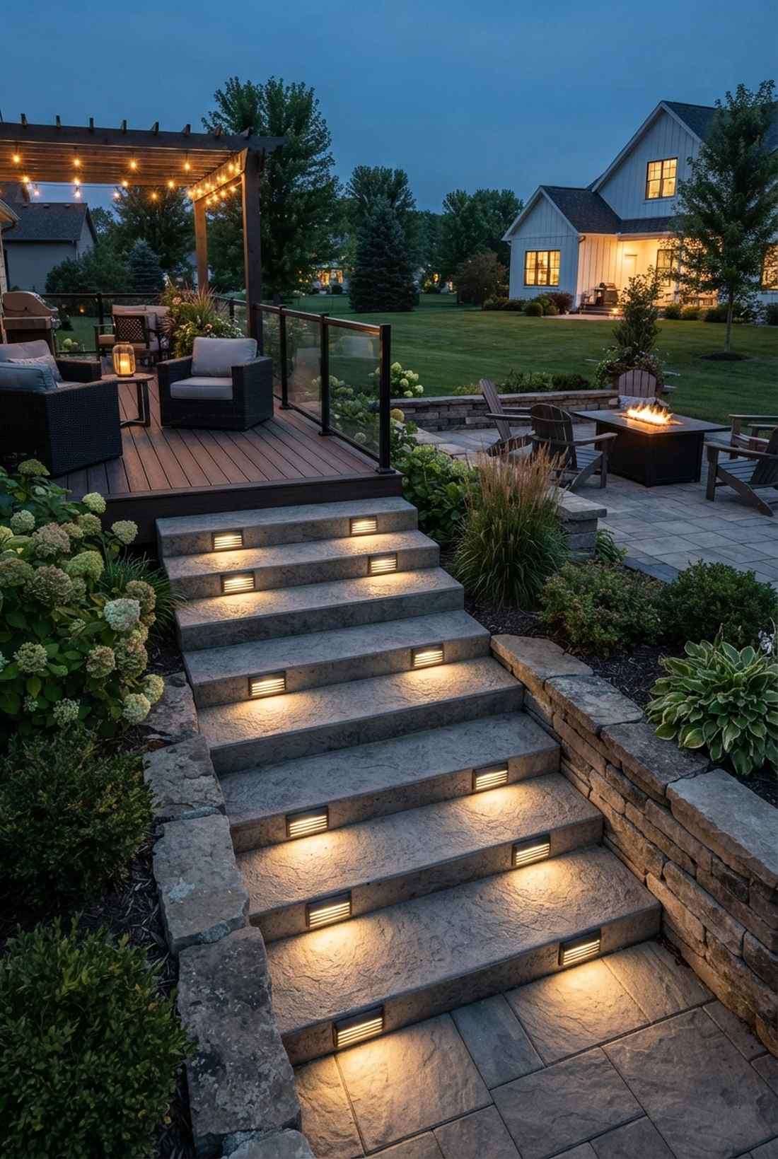 step light integration