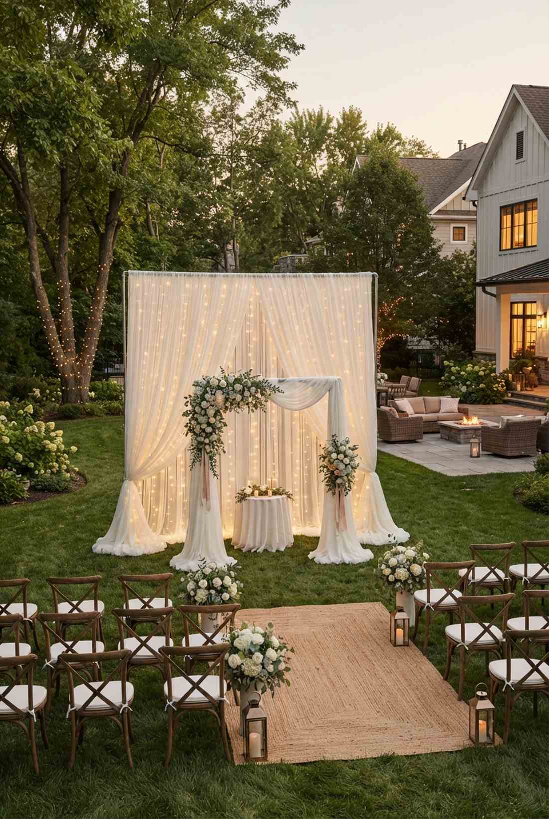 wedding ceremony curtains