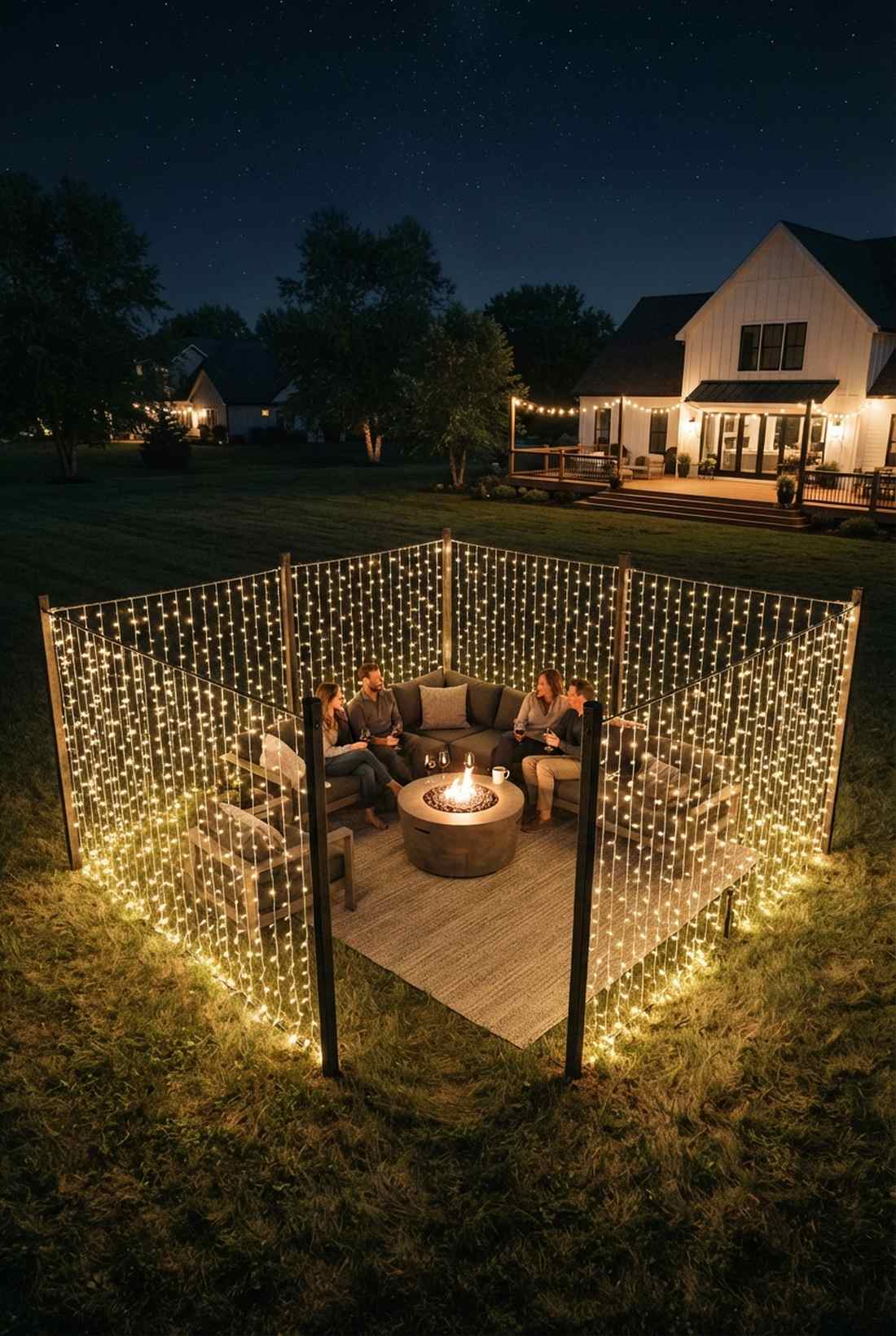 conversation pit enclosure