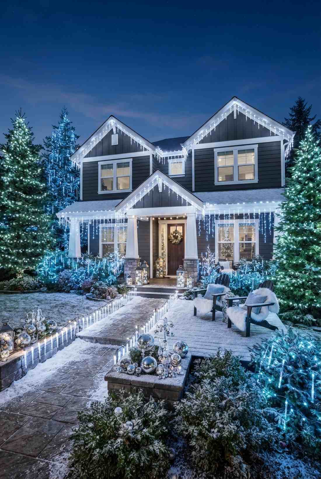cool white winter wonderland