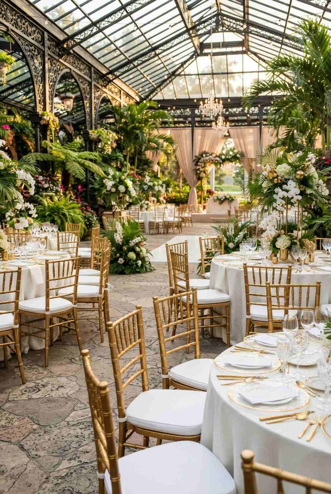gilt bamboo chairs