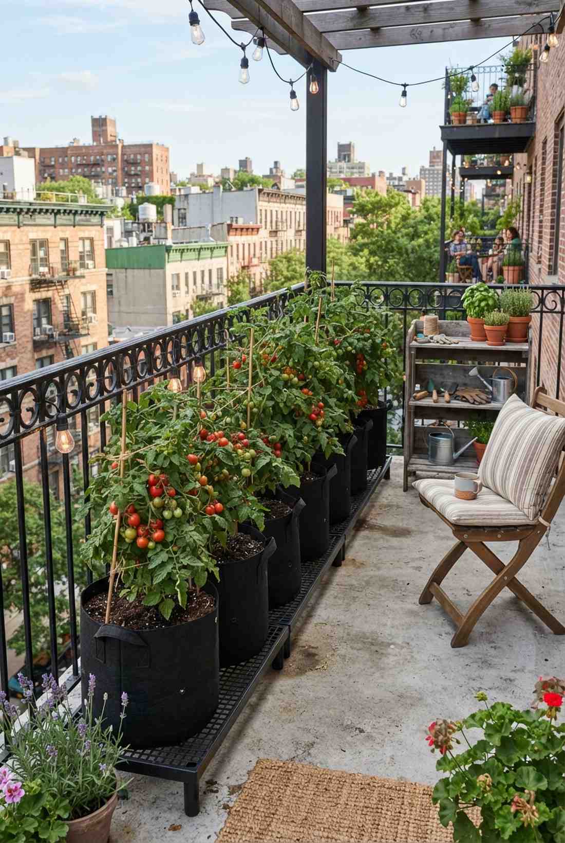 grow bag garden