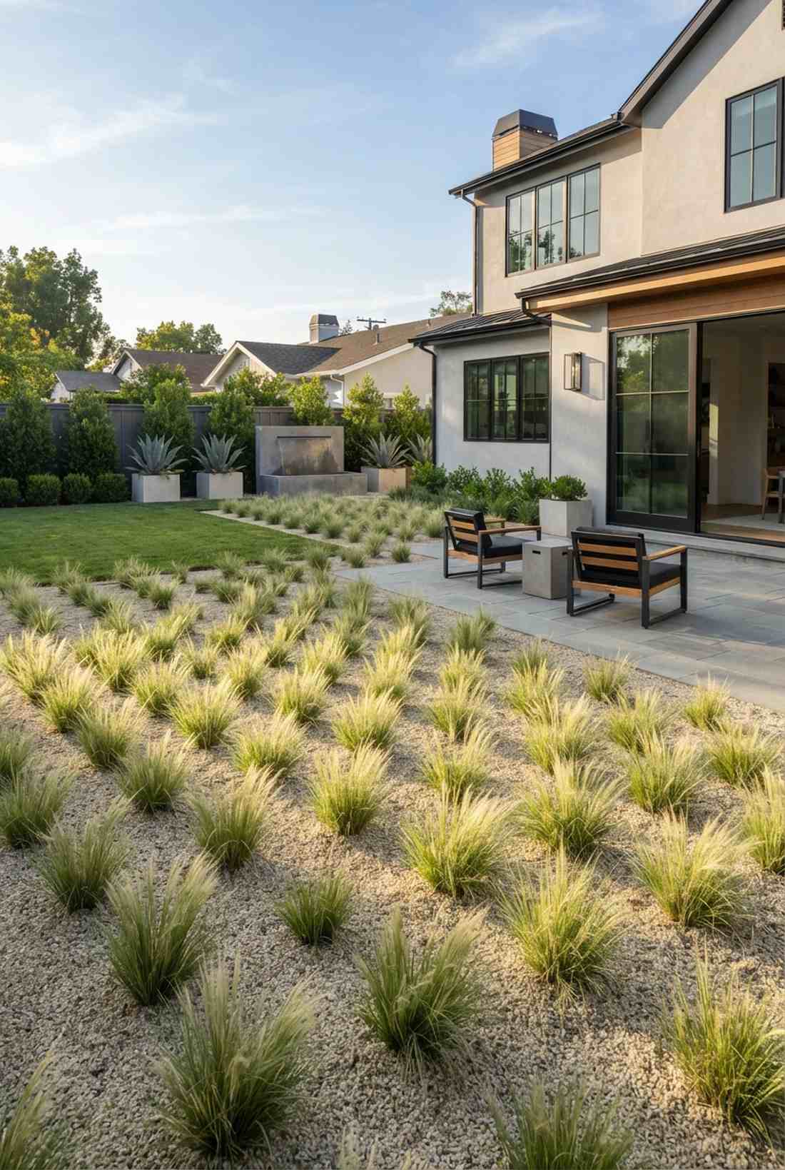 monochrome planting schemes