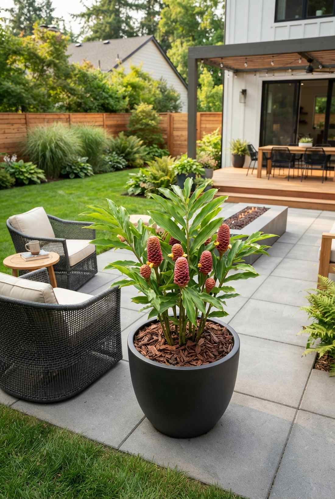 pink cone ginger