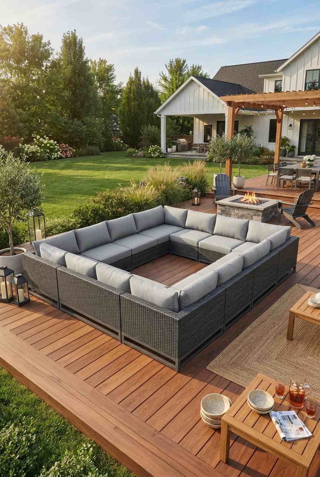 sectional modular seating