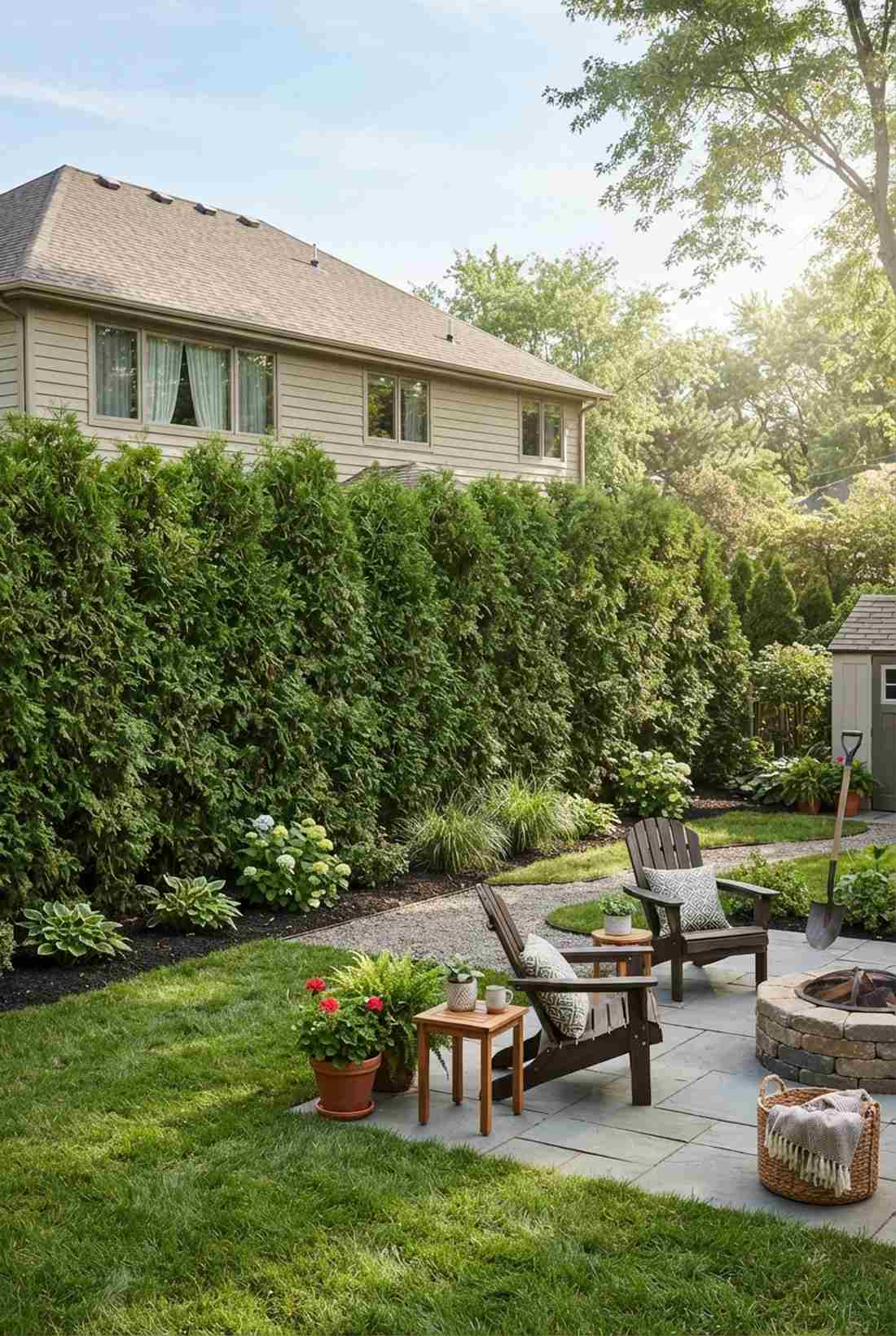 tall shrub hedges