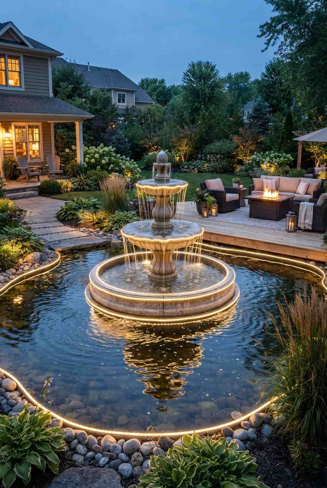 water feature illumination
