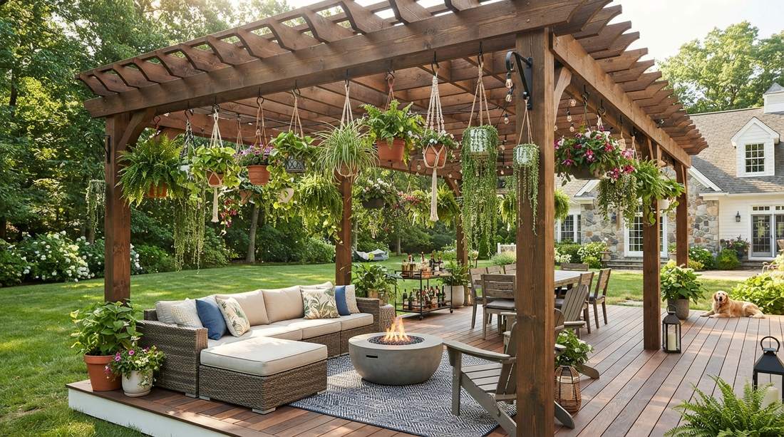 386 hanging plants pergola vertical v2
