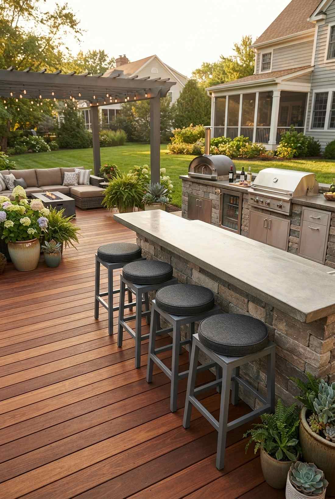 bar height stool cushions