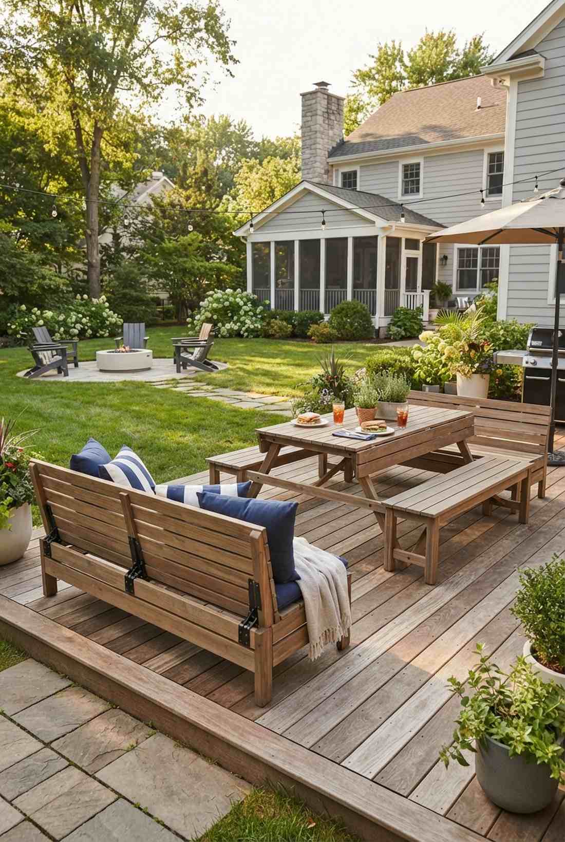 convertible bench to table