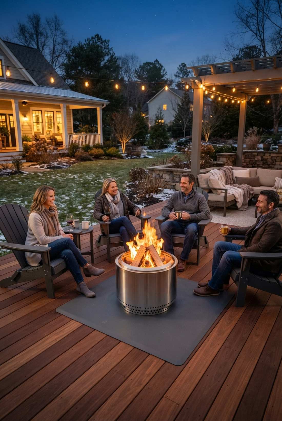 fire pits and fireplaces