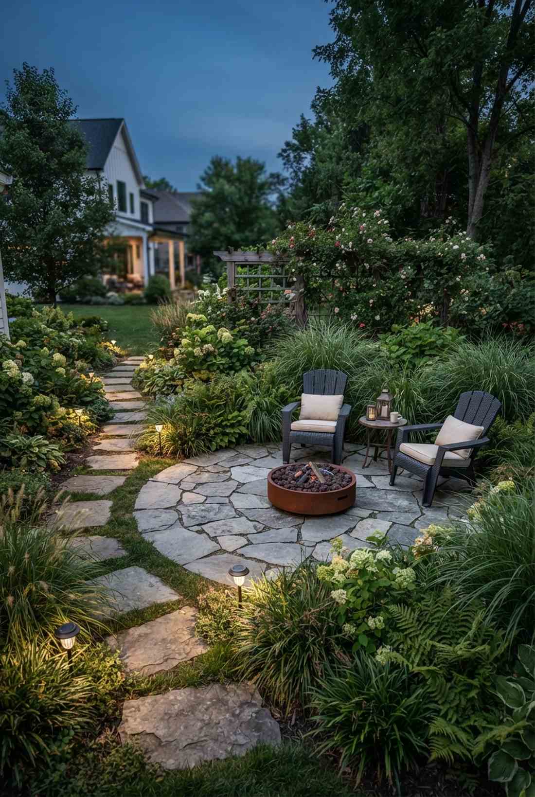 floating island patio