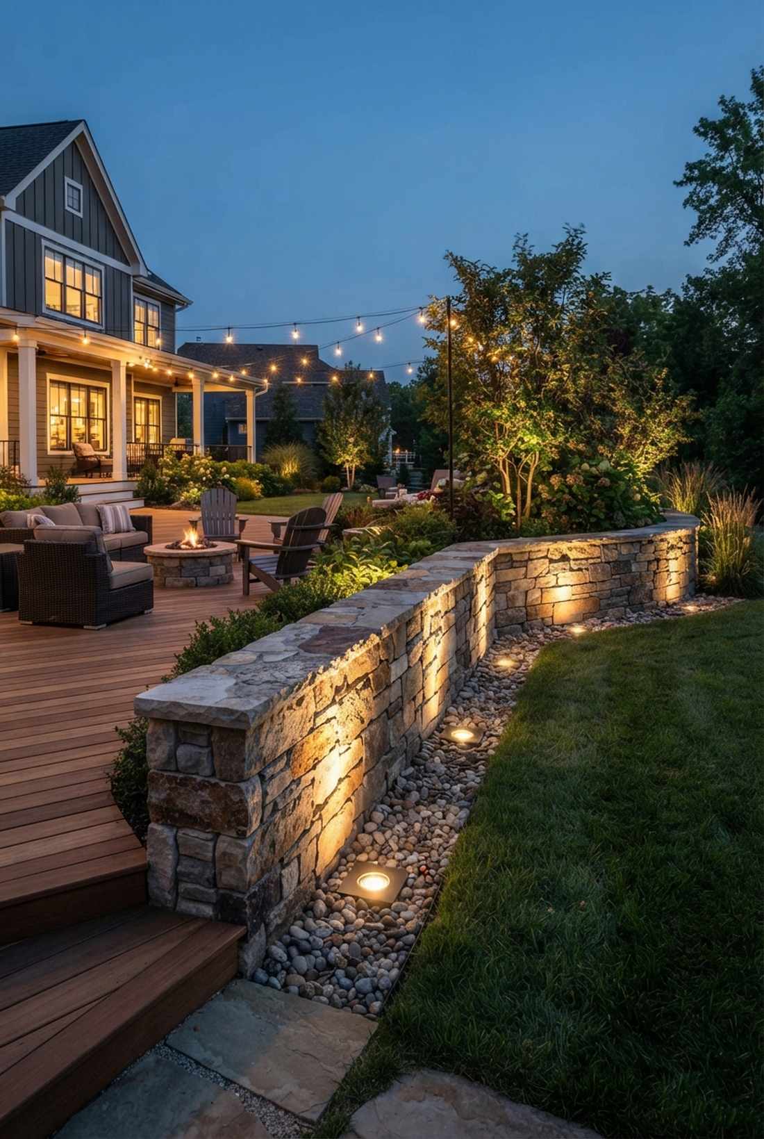 ground recessed uplights