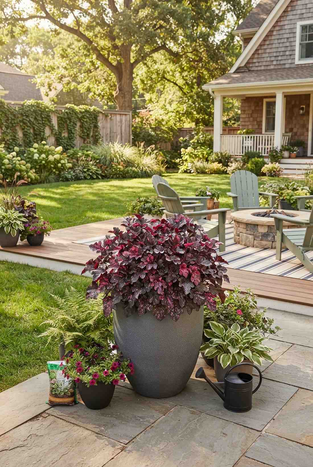 heuchera midnight rose