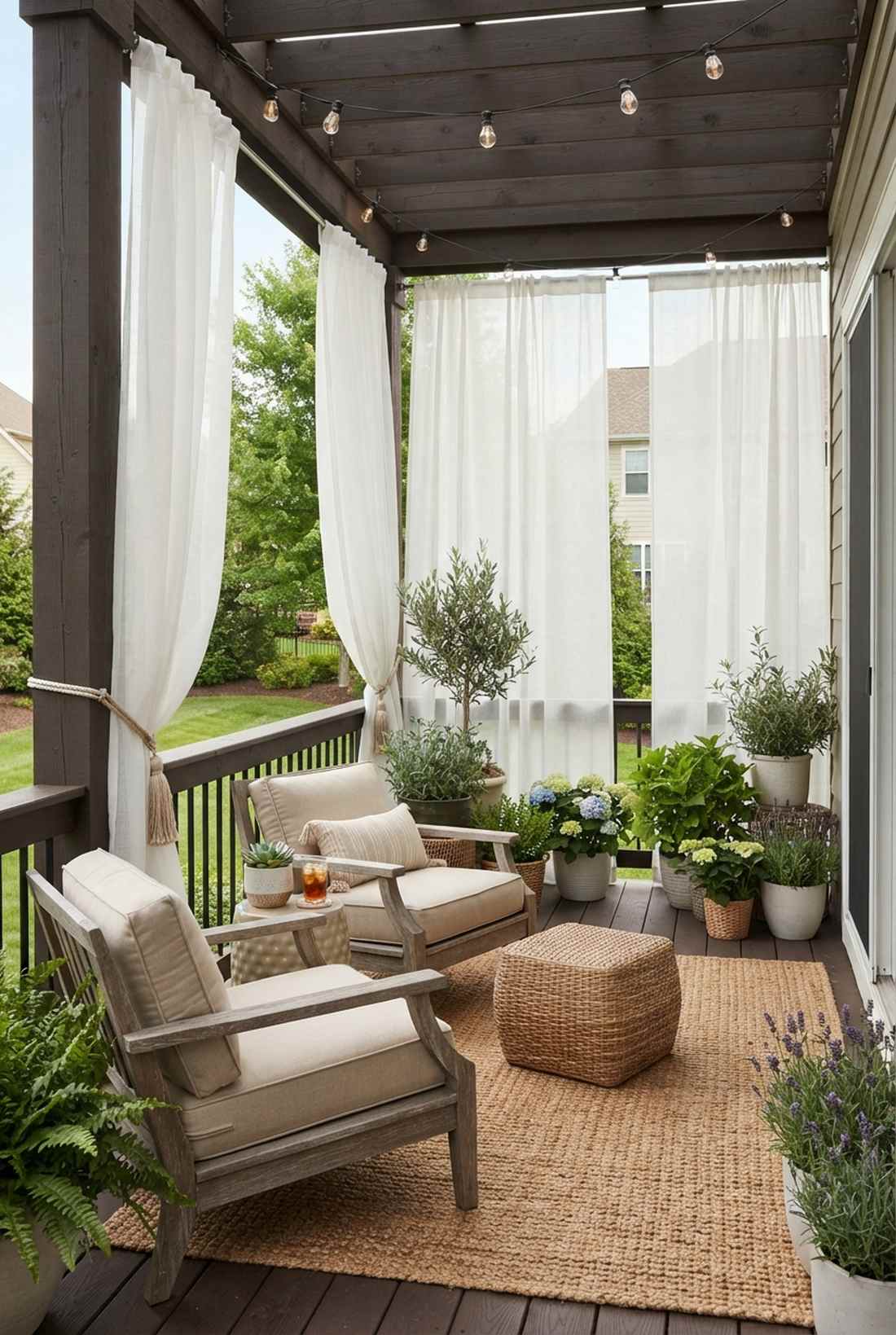 outdoor curtain panels